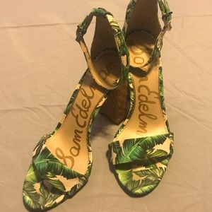Sam Edelman Palm Print Heel